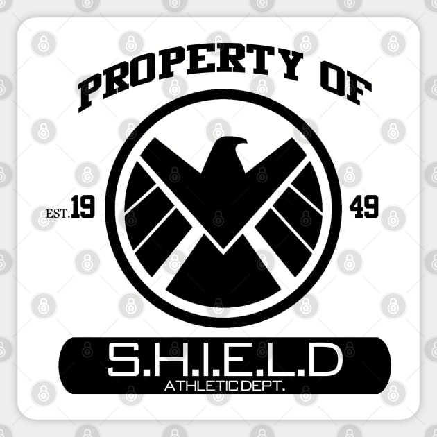 S.H.I.E.L.D Athletic Dept. Sticker by ExplodingZombie